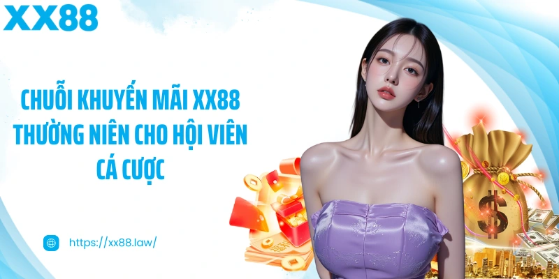 Chuỗi khuyến mãi XX88 thường niên cho hội viên cá cược