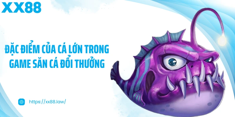 Đặc điểm của cá lớn trong game săn cá đổi thưởng