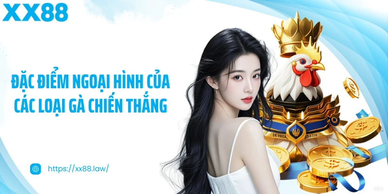 Đặc điểm ngoại hình của các loại gà chiến thắng